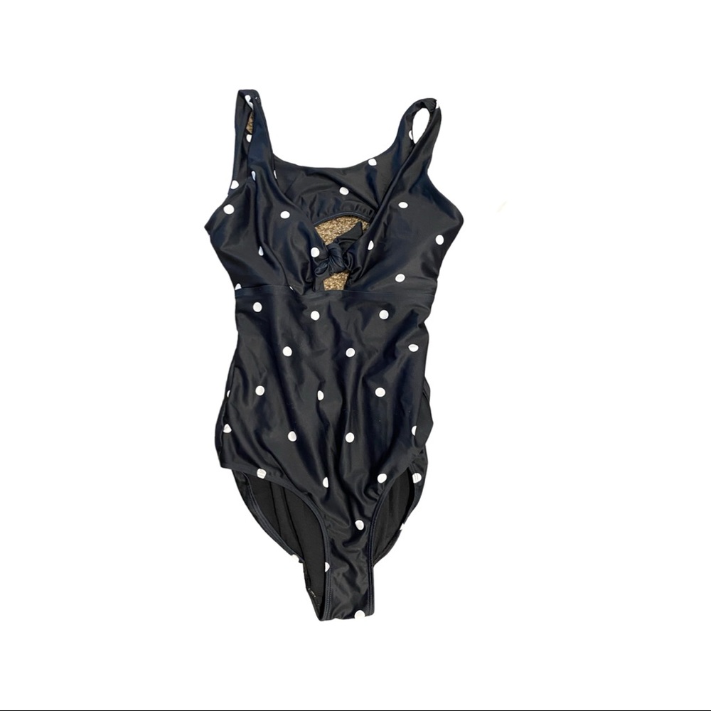 Albion fit polka dot one price swim suit